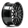 19" 1AV ZX2 Gloss Black Alloy Wheels 2