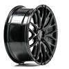 18" 1AV ZX2 Gloss Black Alloy Wheels 2
