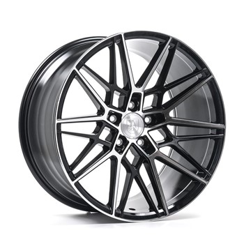 20" Axe CF1 Gloss Black Polished Face Alloy Wheels	