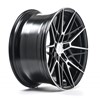 20" Axe CF1 Gloss Black Polished Face Alloy Wheels	2