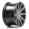 19" Axe EX15 Gloss Black Polished Face 2
