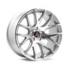 19" Axe CS Lite Silver Polished Face Alloy Wheels	