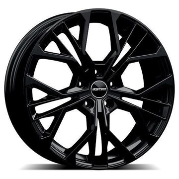 19" GMP Matisse Gloss Black Alloy Wheels