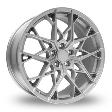 19" Romac Vortex Silver Alloy Wheels