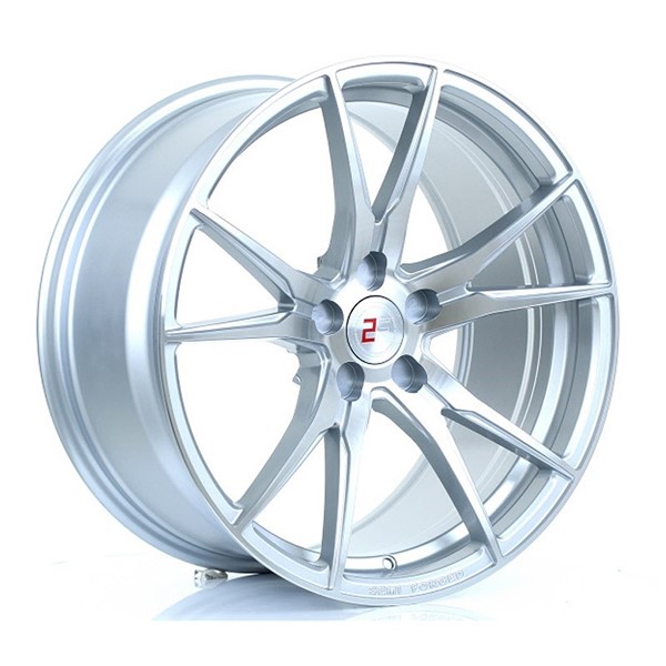19" 2Forge ZF2 Silver Polished Face